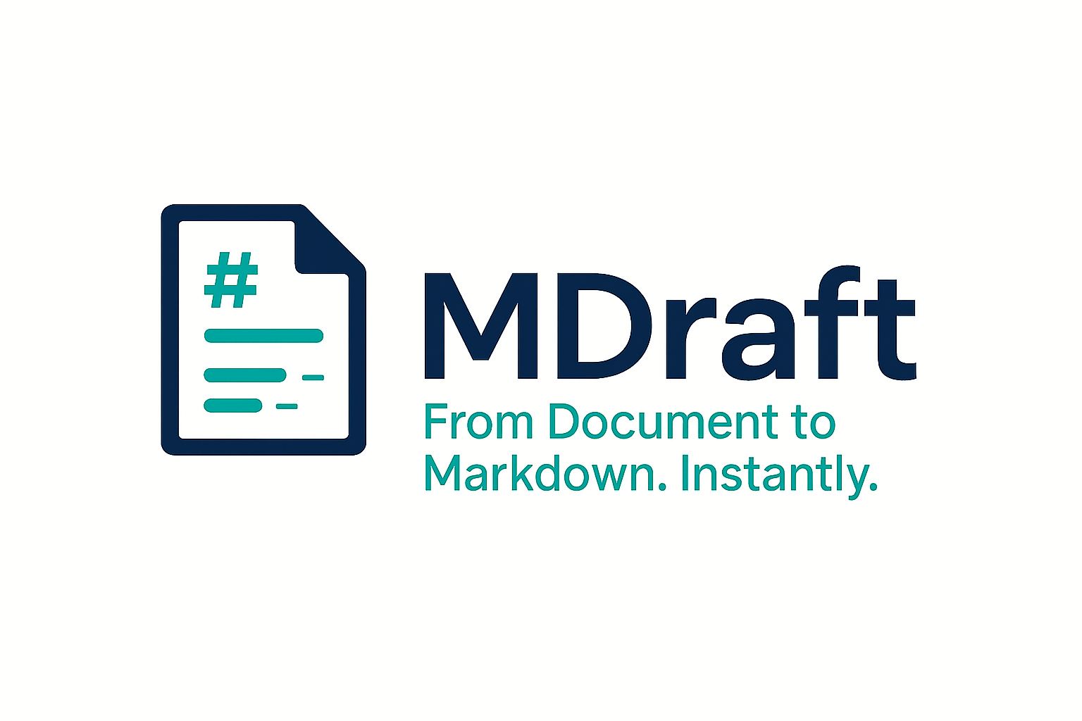 mdraft Logo